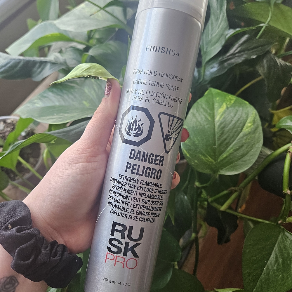 Rusk Pro Silver Firm Hold Hairspray